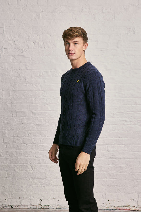 Cable Crew Neck Knitwear