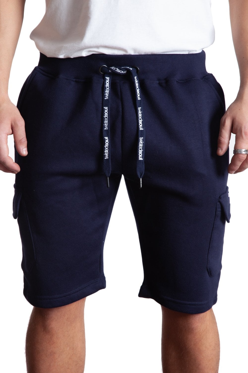 Jersey Cargo Shorts