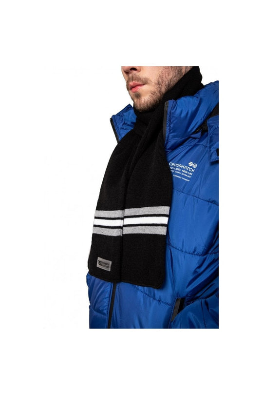 Sports stripe scarf