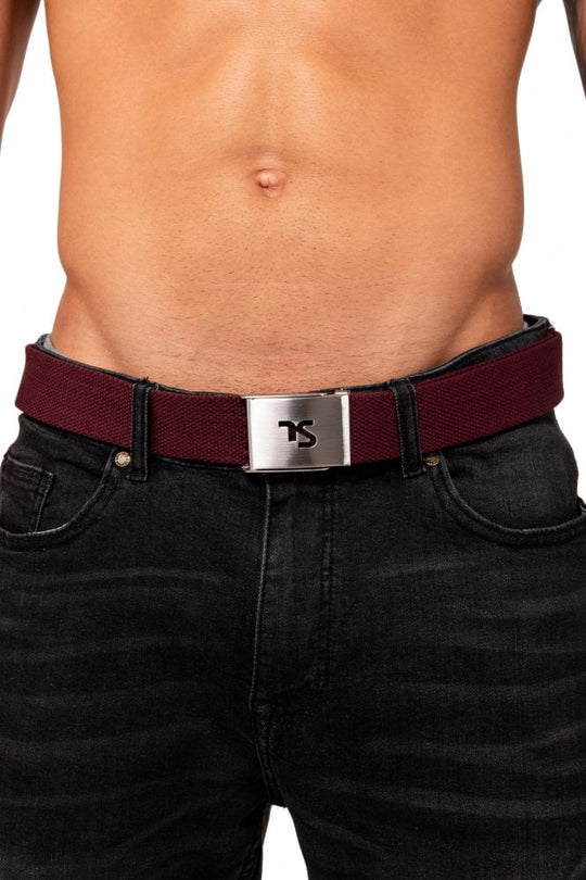 Webbing Metal Plaque Belt