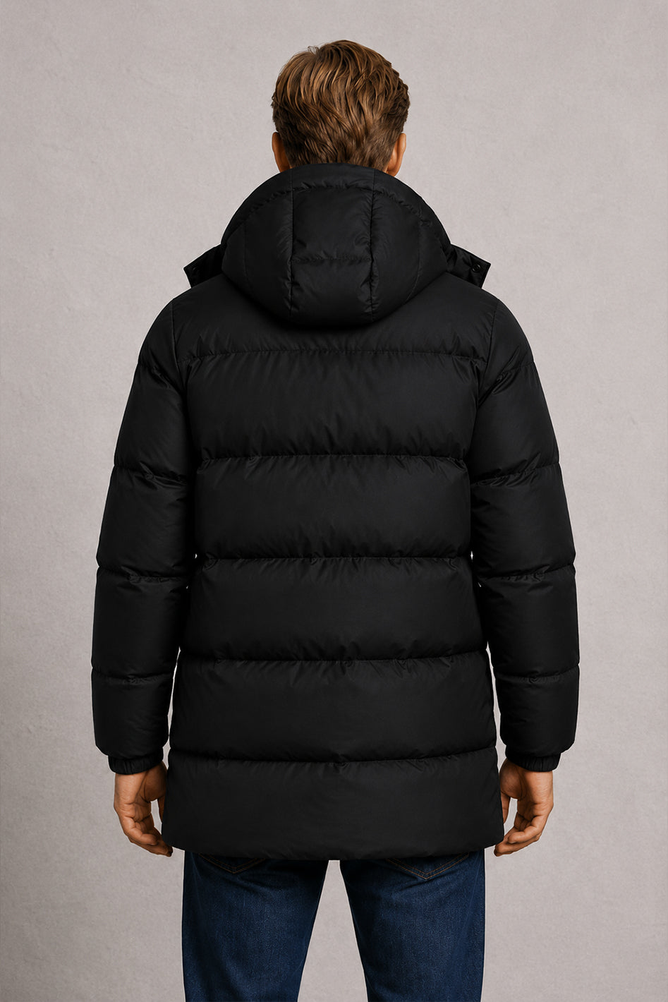 MENS TS HOOD PRINT JACKET