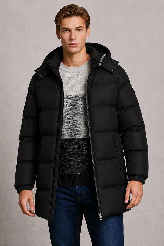 MENS TS HOOD PRINT JACKET