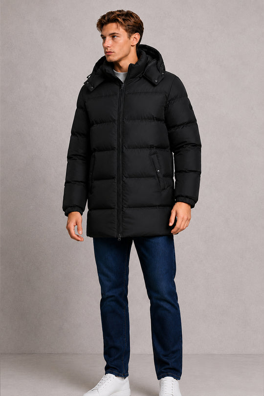 MENS TS HOOD PRINT JACKET