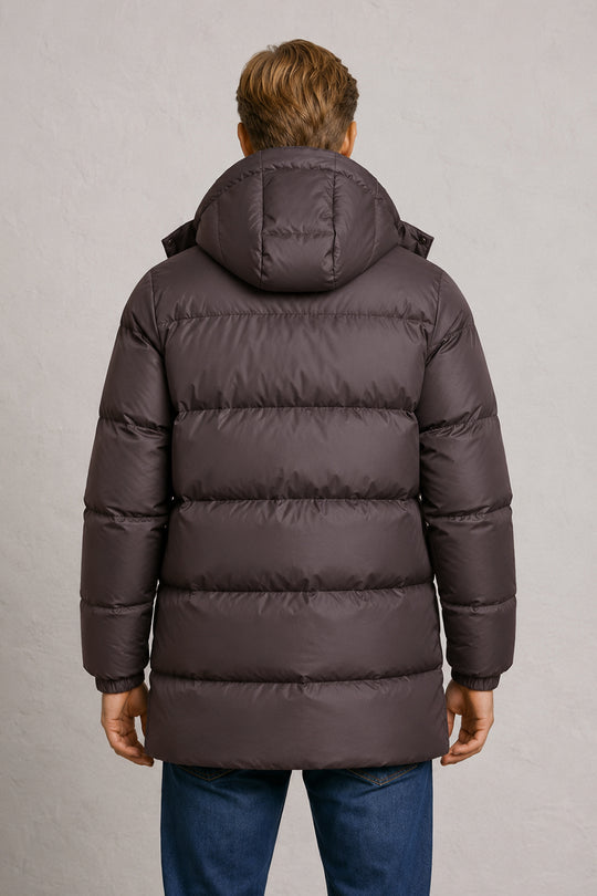 MENS TS HOOD PRINT JACKET