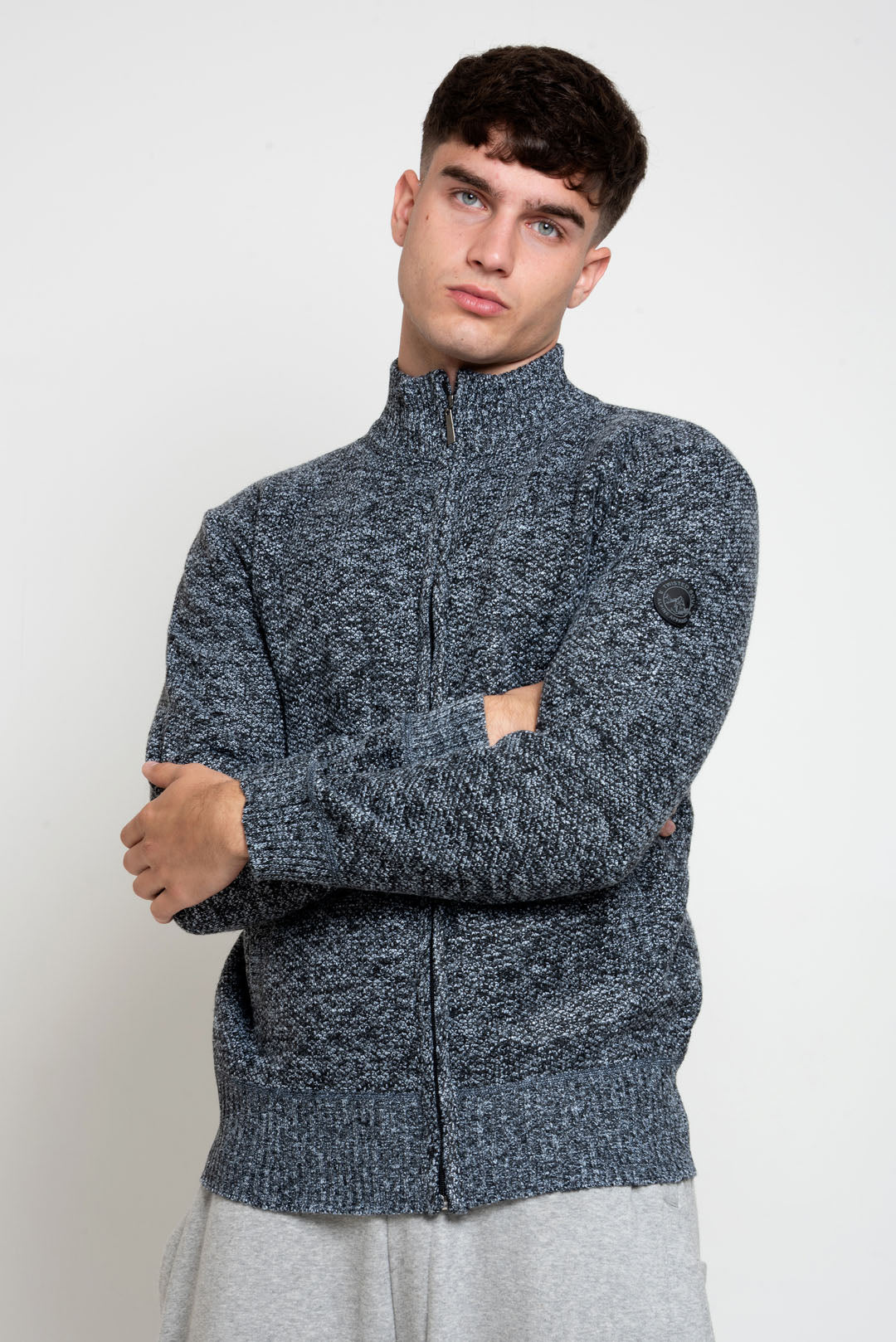 MENS TS BORG LINE FUNNEL NECK