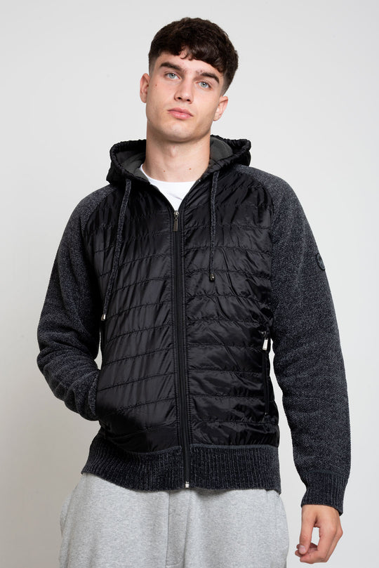 MENS TS HYBRID KT&W HOODED JKT