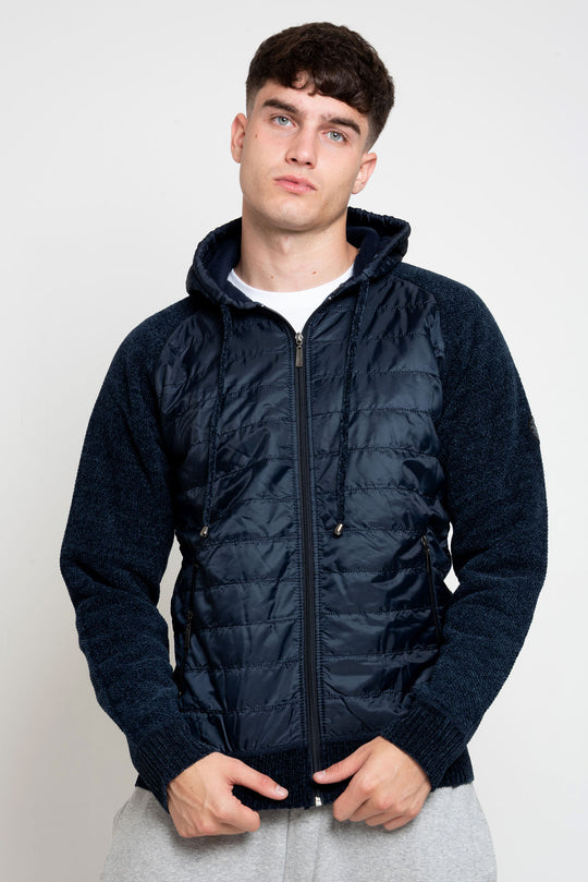 MENS TS HYBRID KT&W HOODED JKT