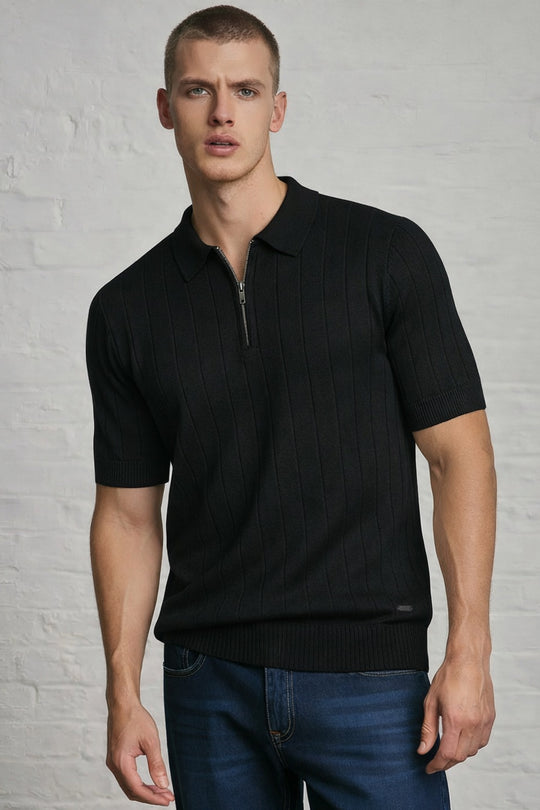 MENS WAGYUE KNIT POLO
