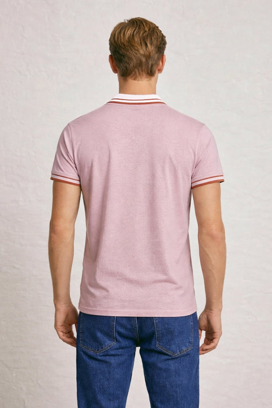 HEXAGON ZIP POLO