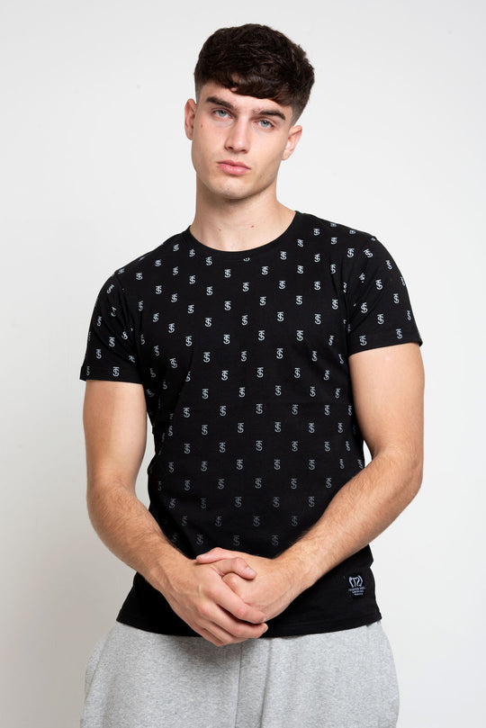 MENS TS AOP GRADIENT TEE