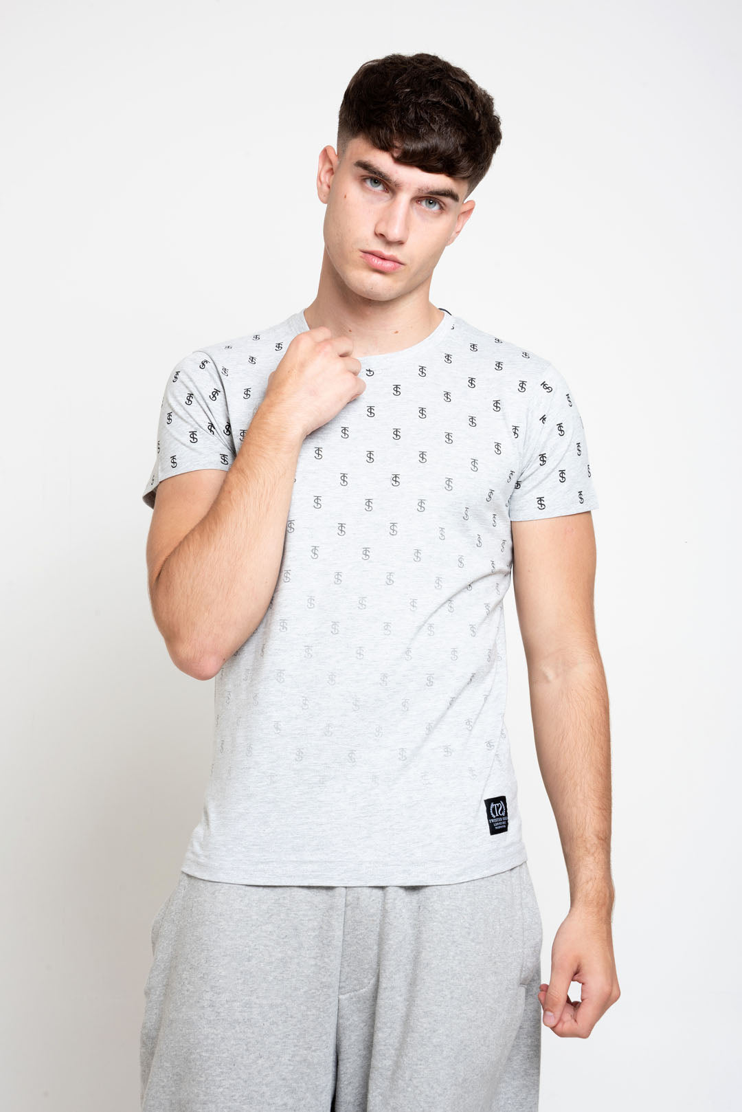 MENS TS AOP GRADIENT TEE