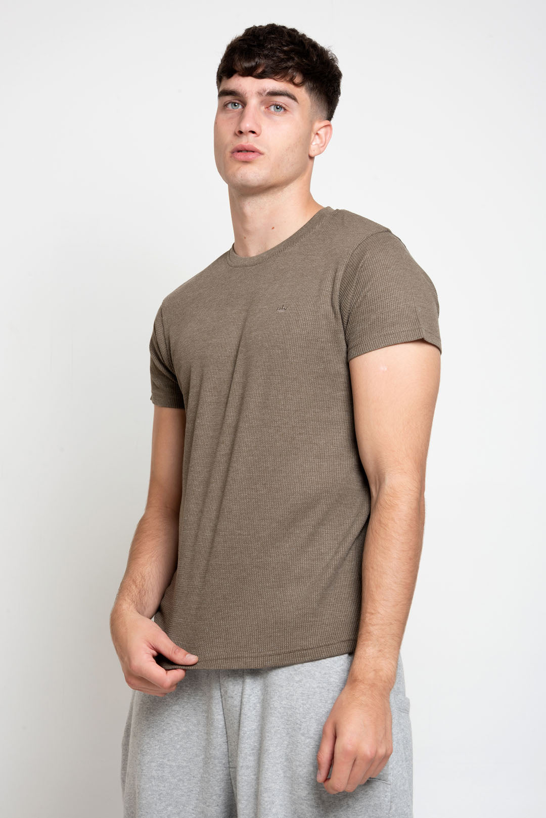 MENS IN SS WAFFLE TEE