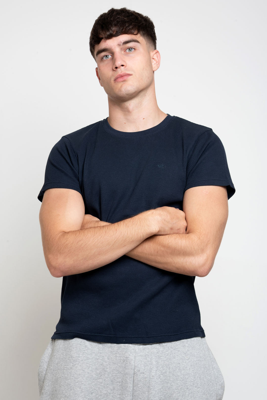 MENS IN SS WAFFLE TEE