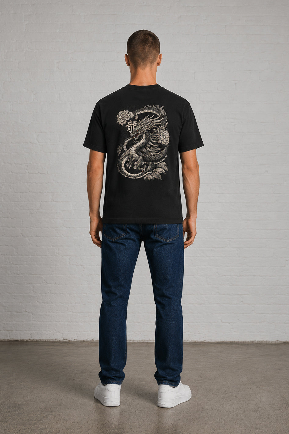 MENS TS DRAGON OVERSIZED T-SHIRT