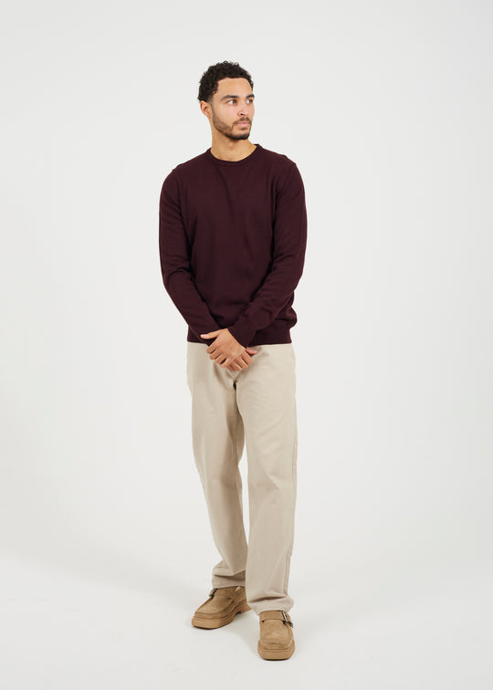 MEN MK-230BOHRK CREW NECK JUMPER