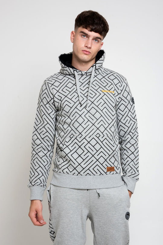 MENS GEO AOP HOODIE