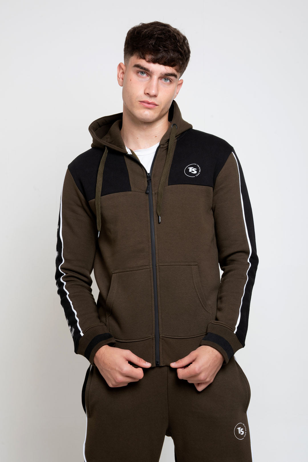 MENS TS ARMOUR COLOURÿBLOCK HOODY