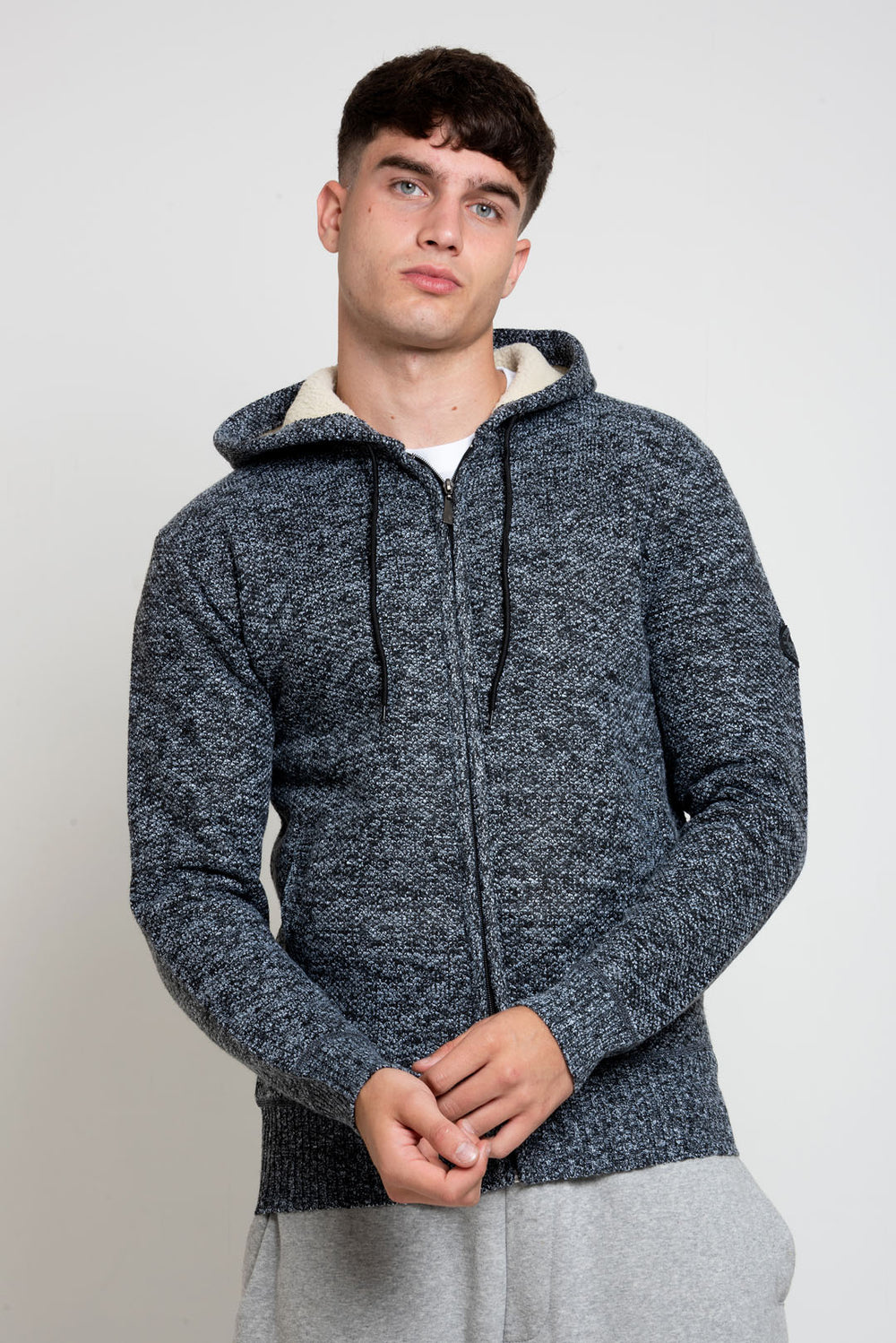 MENS TS BORG LINED HOODY