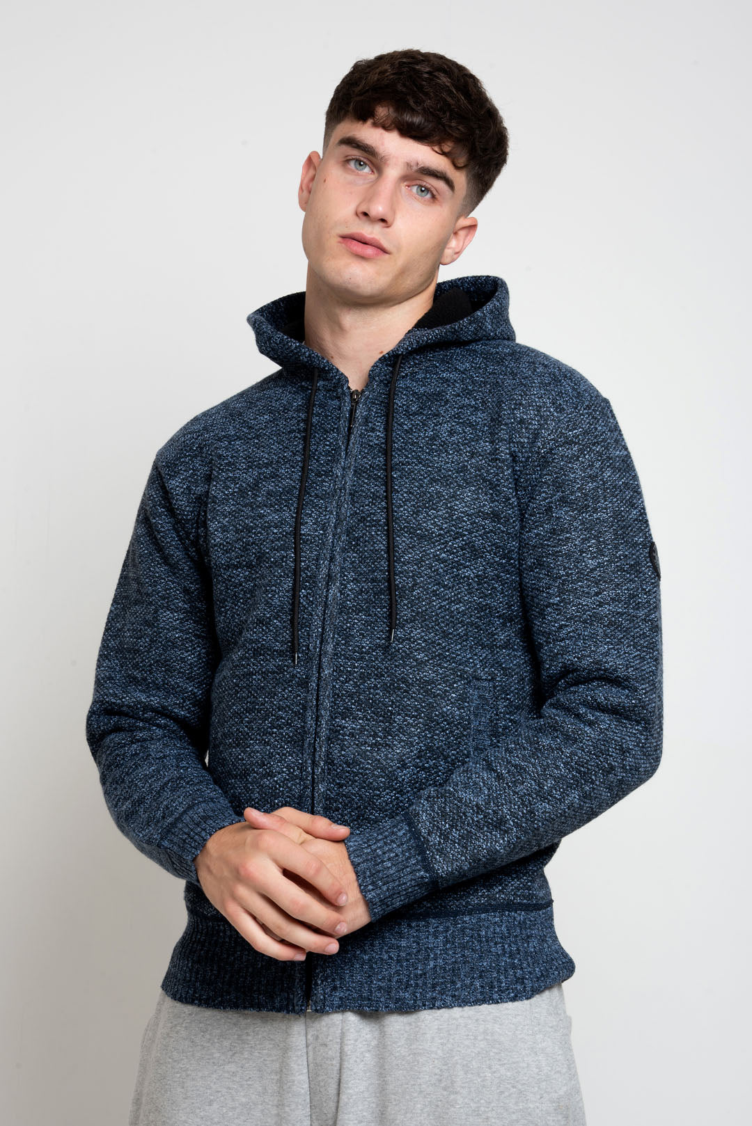 MENS TS BORG LINED HOODY