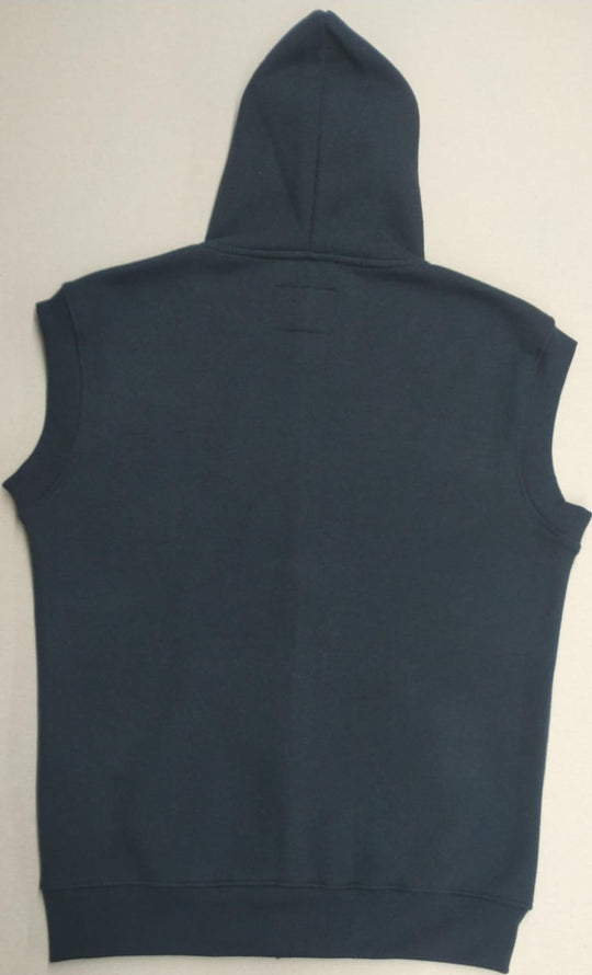 Sleeveless Zipped Hoody