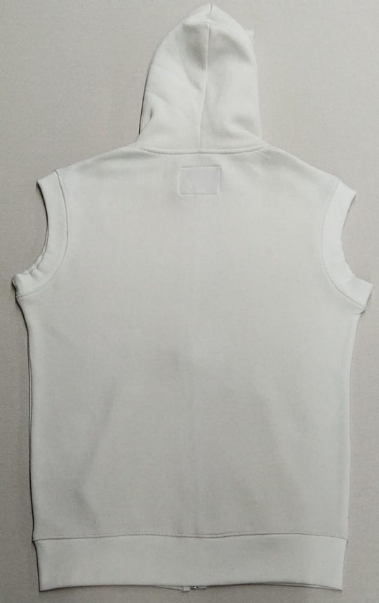 Sleeveless Zipped Hoody