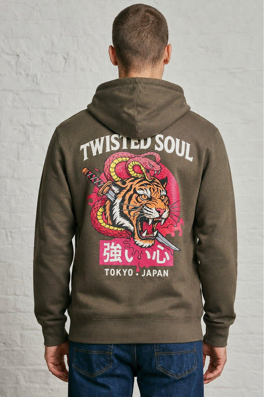 MENS TS WILD TIGER HOODIE
