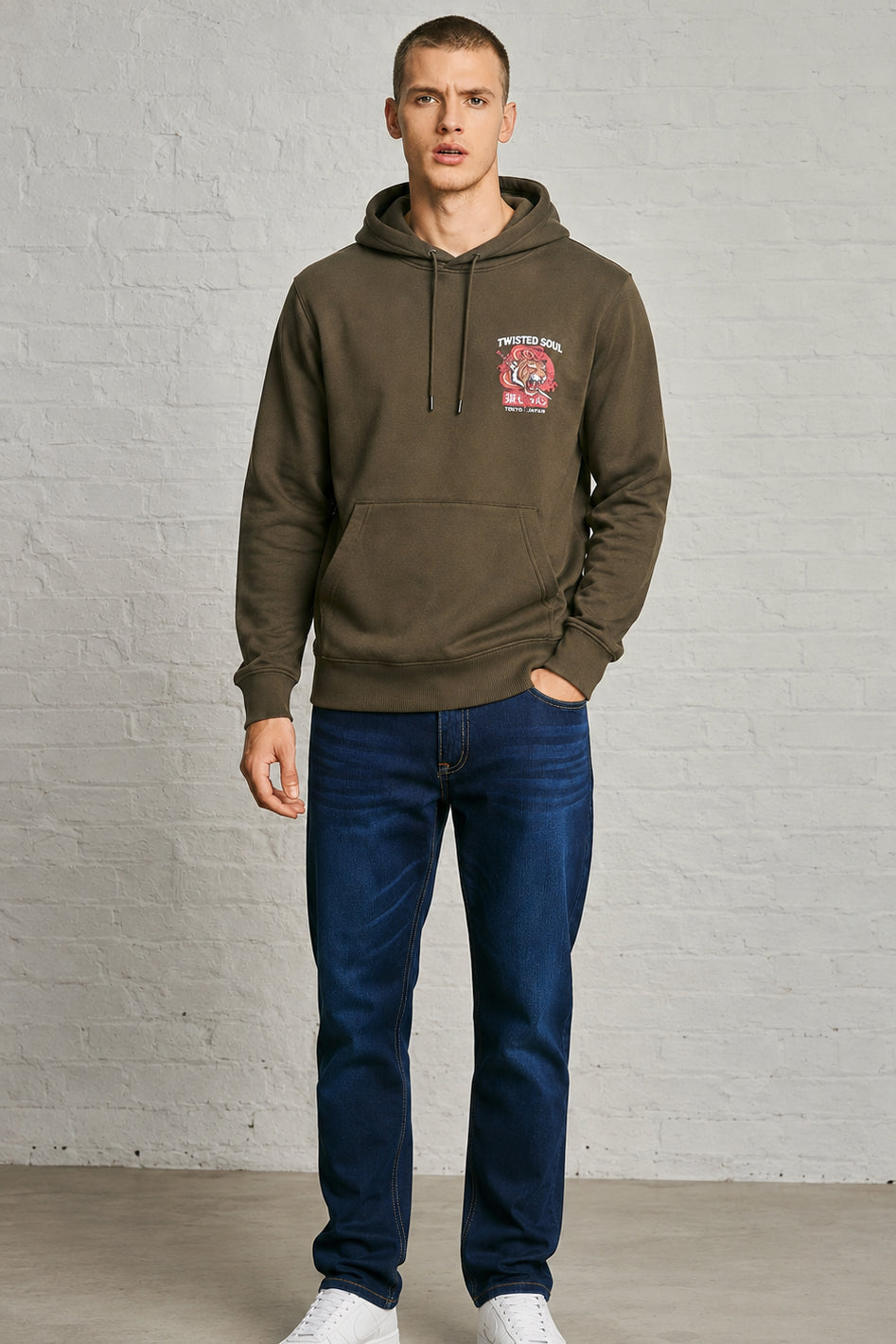 MENS TS WILD TIGER HOODIE
