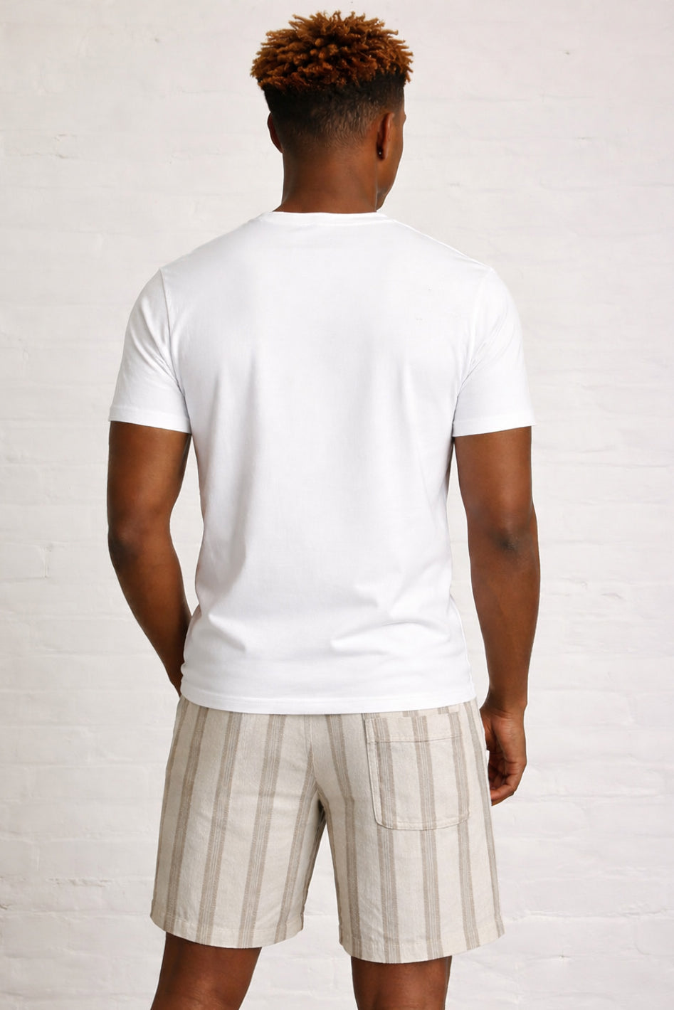 MENS TS STRIPE WOVEN SHORTS P1