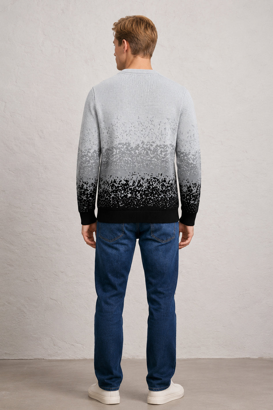 MENS TS FULL SLV STROKES CR NK LS P OVER