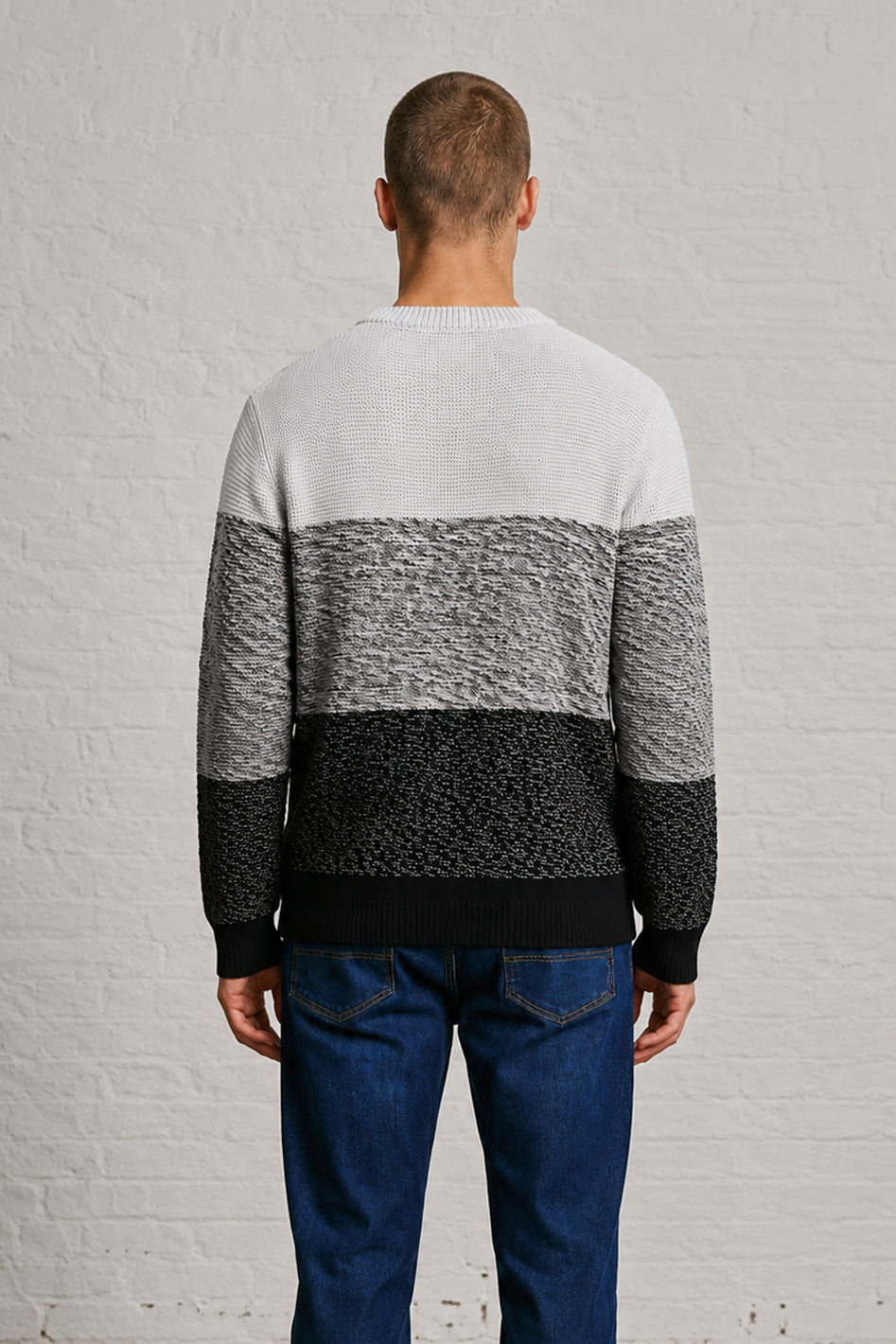 MENS TS MXD CLR YN CW NK RND NK LS P OVR