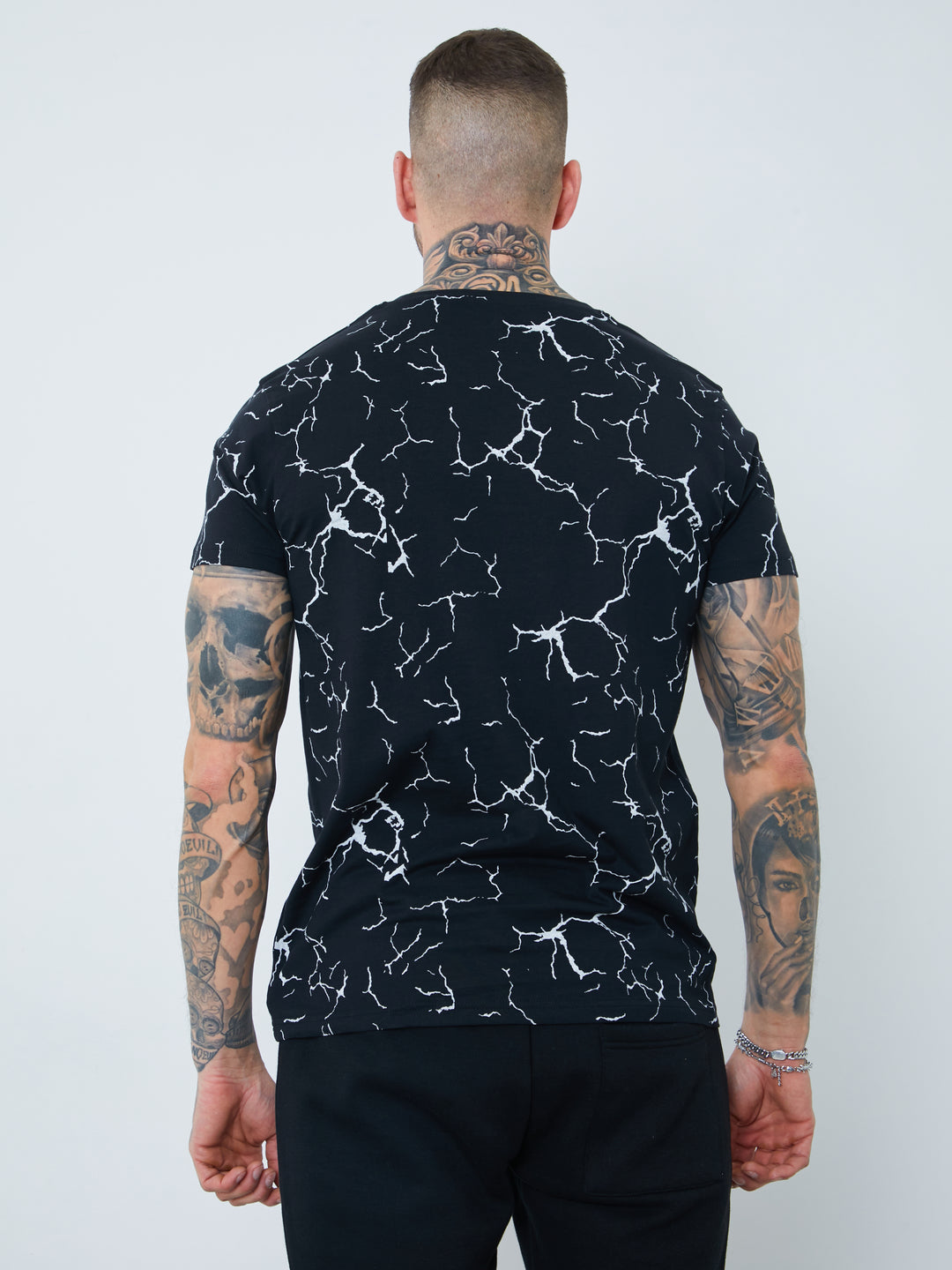 Crack Print T-Shirt