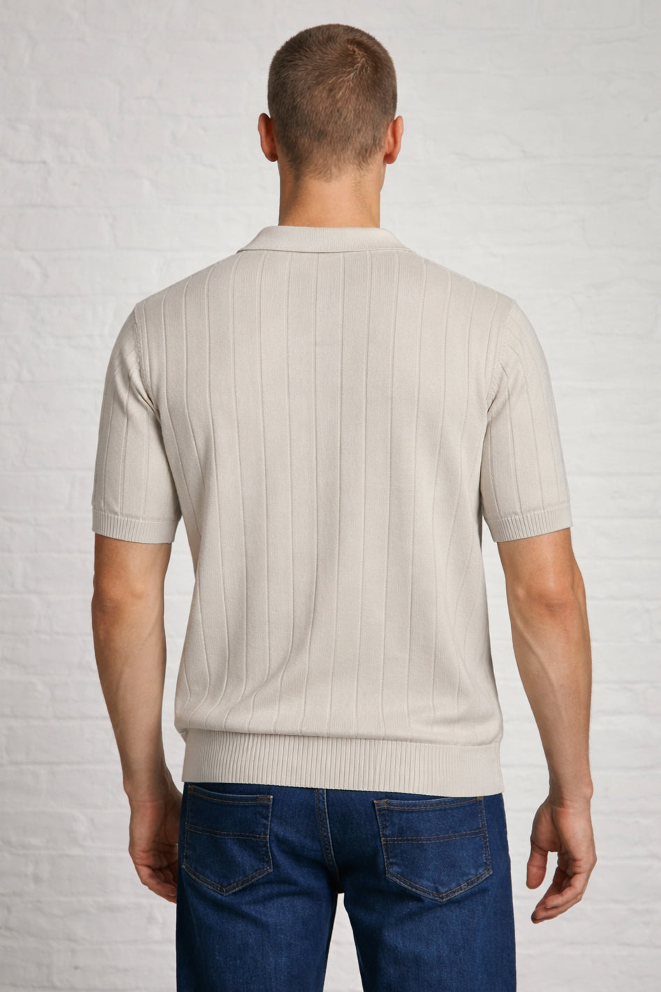 MENS WAGYUE KNIT POLO