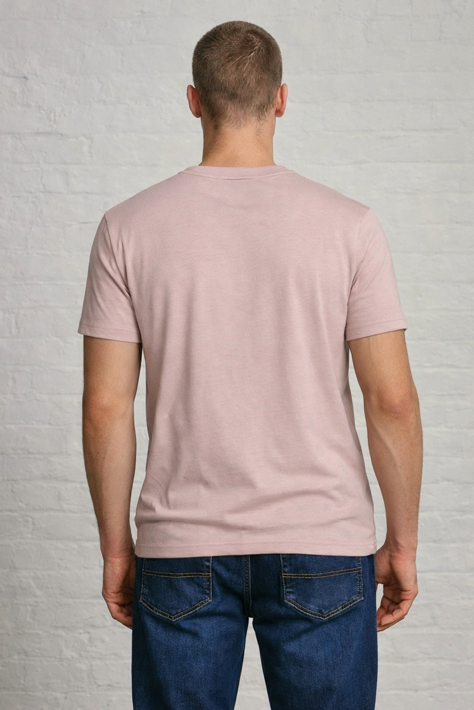 MENS MENS NOTCH NECK TSHIRT