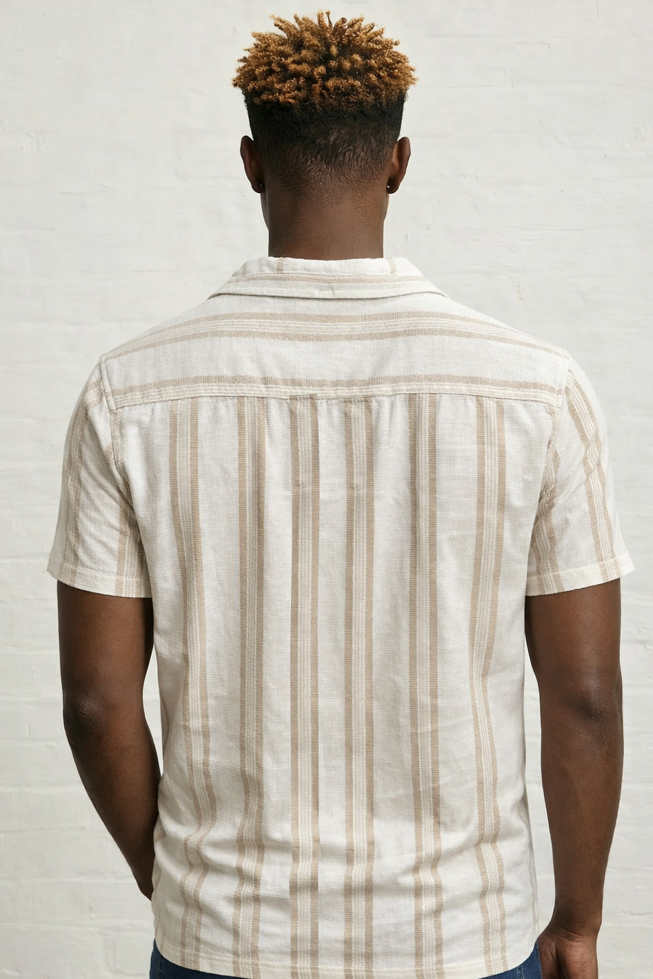 MENS TS STRIPE WOVEN SHIRT