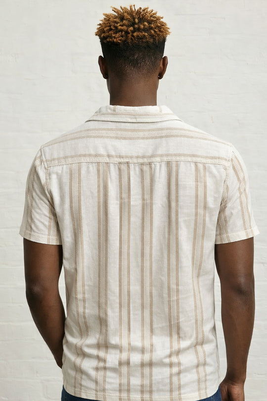 MENS TS STRIPE WOVEN SHIRT
