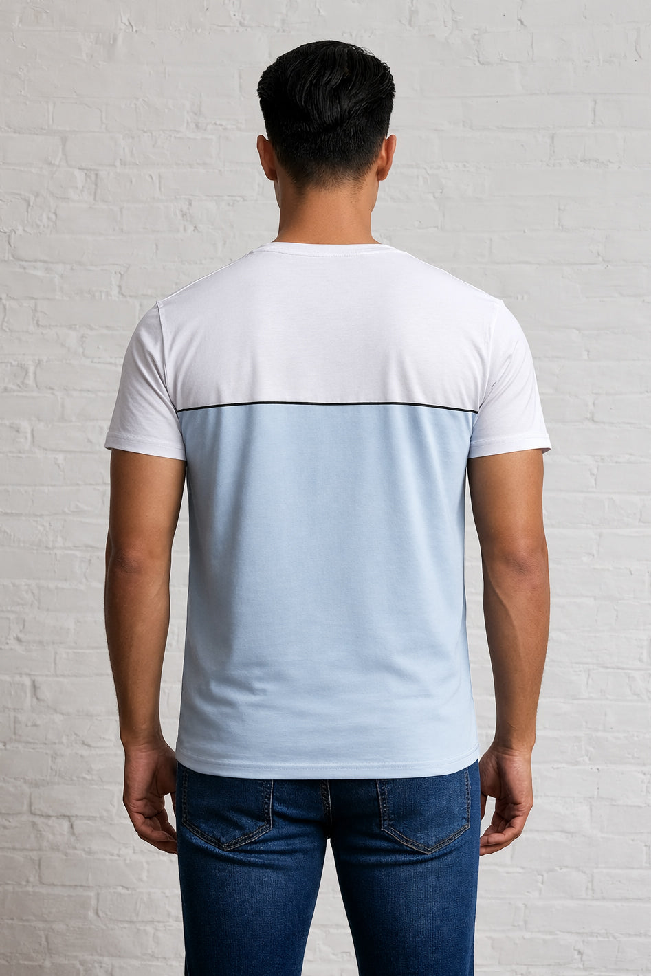 MENS ARMOUR COLOUR BLOCK SS T-SHIRT