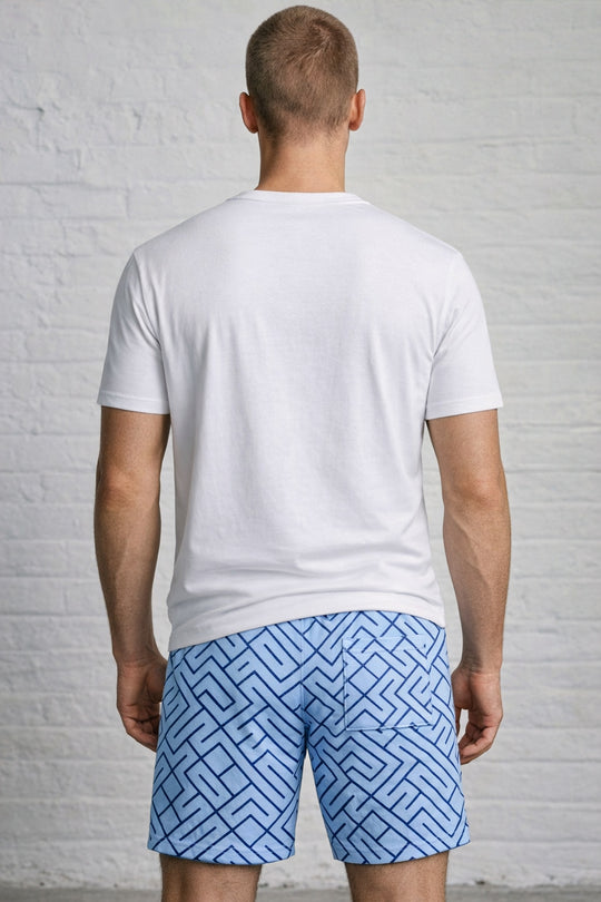 Fashion Fleece GEO AOP Shorts