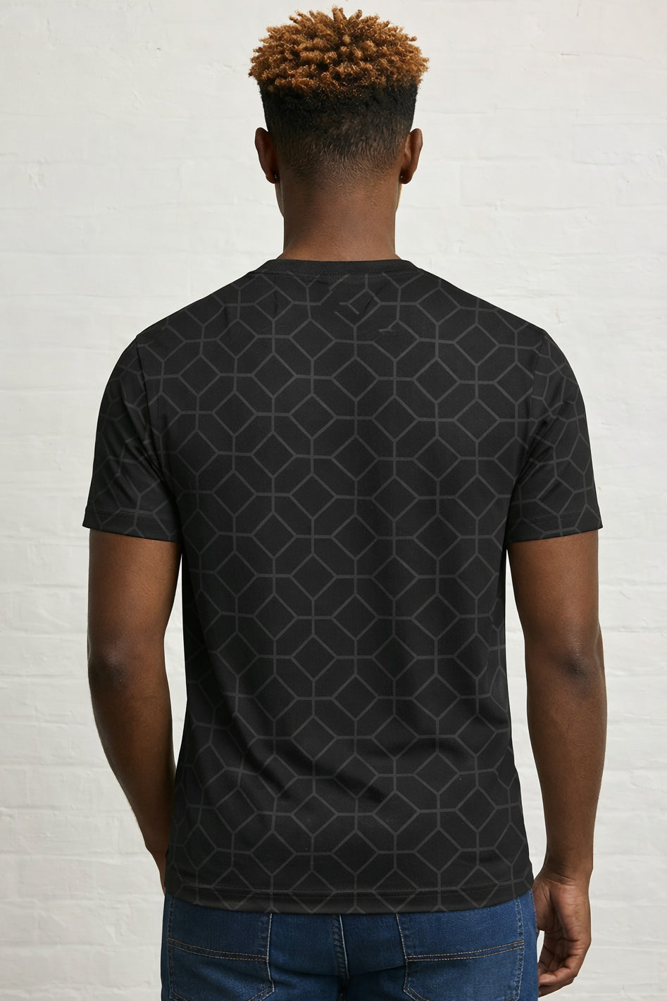 MENS GEM PATTERN T-SHIRT