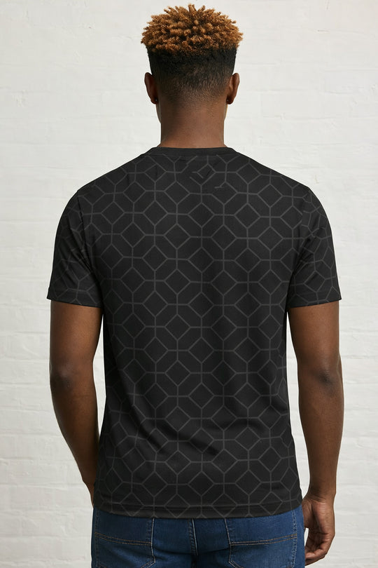 MENS GEM PATTERN T-SHIRT