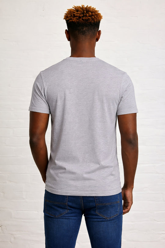 MENS MENS NOTCH NECK TSHIRT