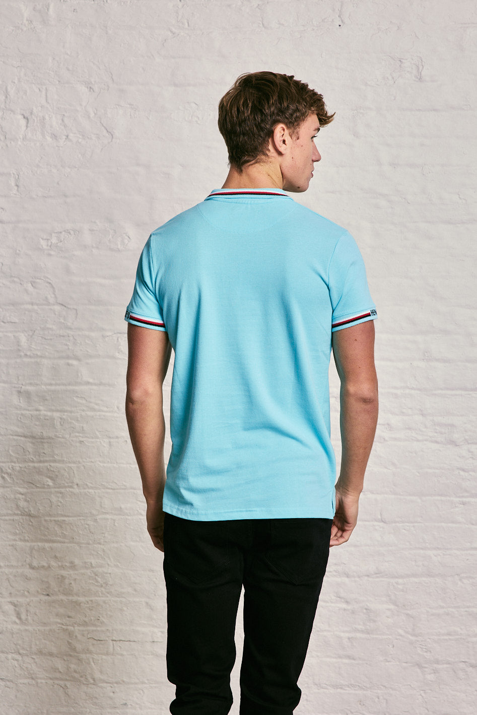 Tipped Collar Polo T-Shirt