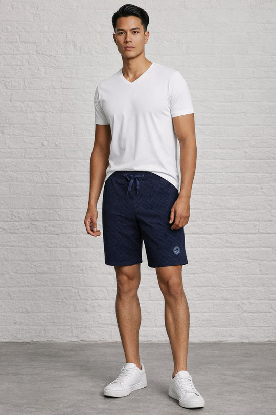 Fashion Fleece GEO AOP Shorts