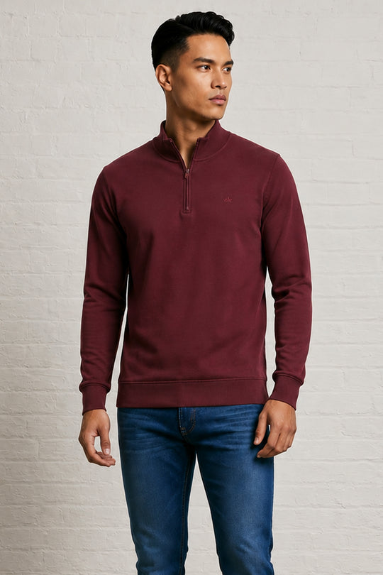 MENS KIRENS STAND UP COLLAR SWEAT