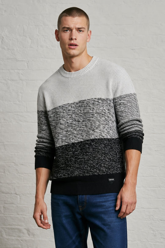 MENS TS MXD CLR YN CW NK RND NK LS P OVR