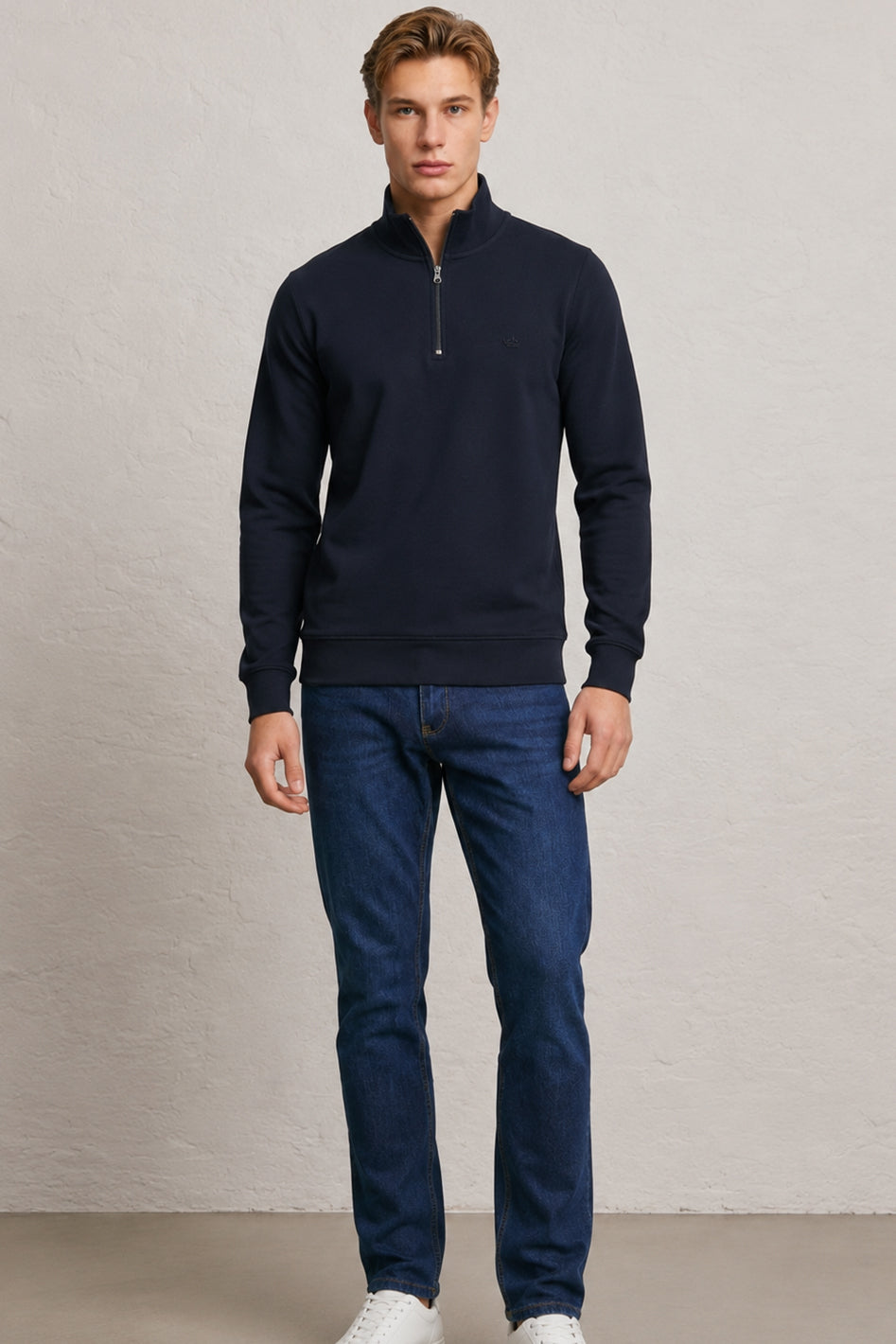 MENS KIRENS STAND UP COLLAR SWEAT