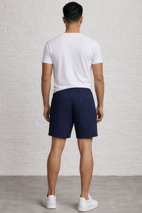 Fashion Fleece GEO AOP Shorts