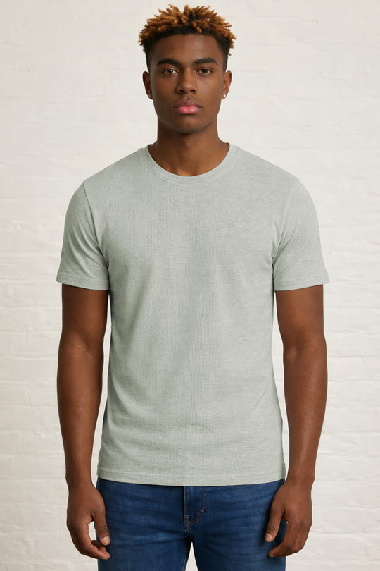 IN SS WAFFLE TEE