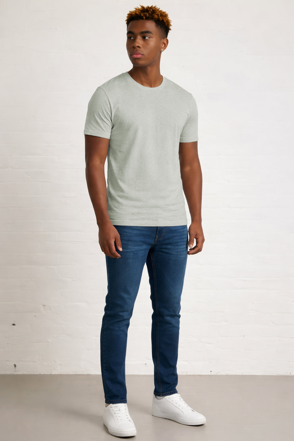 IN SS WAFFLE TEE