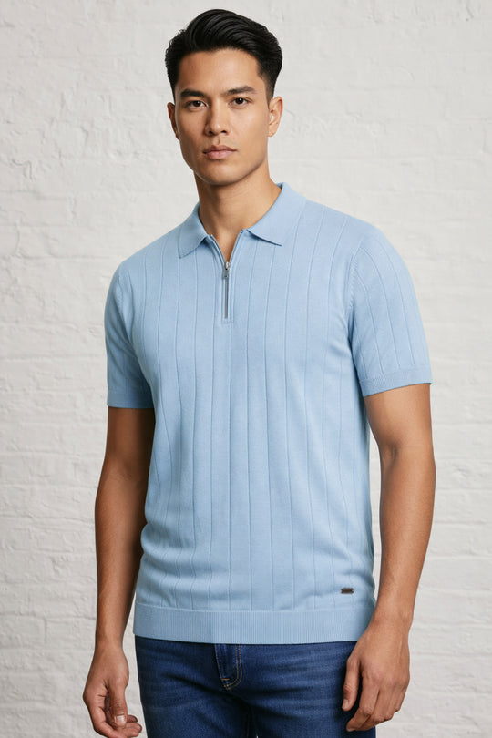 MENS WAGYUE KNIT POLO