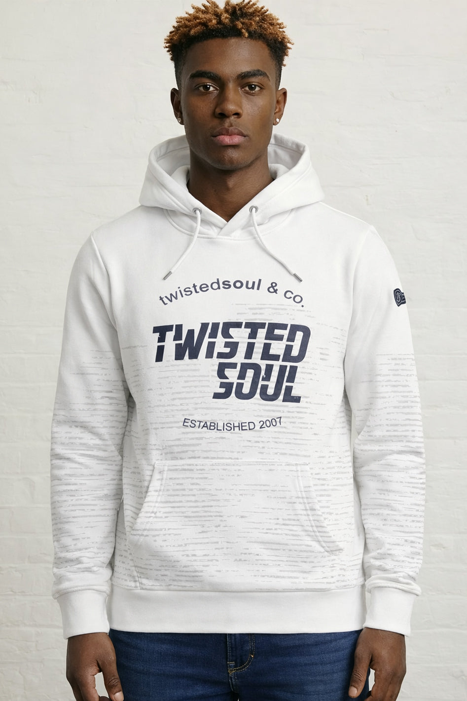 Fashion Fleece TS Tonal Strokes Hoodie